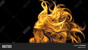 Black gold hair in minneapolis, reviews by real people. Gold Woman Beauty Image Photo Free Trial Bigstock