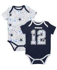 Authentic Nfl Apparel Dallas Cowboys Bubs Creeper Set Infants 0 9 Months Reviews Sports Fan Shop By Lids Men Macy S Nfl Outfits Dallas Cowboys Baby Baby Cowboy