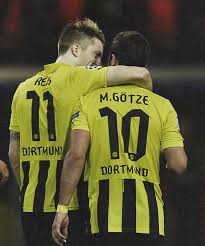 Marco Reus And Mario Gotze Dortmund Fussball Borussia Dortmund