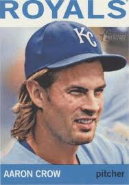 2013 Topps Heritage #316 Aaron Crow Kansas City Royals