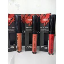 Warna orange yang hampir mirip coral ini bisa bikin tampilan wajah jadi lebih berseri. Km Lipmatte Implora 01 02 03 04 05 06 Urban Lip Cream Matte Murah Shopee Indonesia
