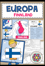 Die bevölkerungsdichte ist in finnland mit 16 einwohnern pro quadratkilometer rund 15 mal niedriger als in deutschland. Finnland Landerkunde Europa Unterrichtsmaterial Im Fach Erdkunde Finnland Erdkunde Unterrichtsmaterial