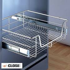 6 x pull out wire baskets kitchen