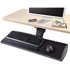 Amazon Com Vivo Adjustable Computer Keyboard Mouse Platform Tray Ergonomic Under Table Des Office Supplies Desk Accessories Kensington Office Supplies List