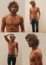 Long Messy Hair With Stubble Long Hairstyles For Men Http Www Hairstylo Com 2015 07 Long Hairstyles F Long Hair Styles Men Marlon Teixeira Long Messy Hair