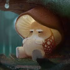 Tiny Mushroom Wizard Andrew Ley On Artstation At Https Www Artstation Com Artwork Aa4ov Fantasy Character Design Cute Art Creature Concept Art