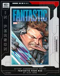 Coming soon to WonderCon 2025 …   Our limited edition, screenprinted  reproduction of FANTASTIC FOUR #22 with artwork by Alex Ross! See more at  11AM PT at MondoShop.com (link in bio).