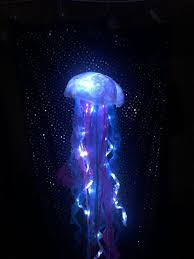 Jellyfish Lantern Hanging Jellyfish Light Pendant Style Led Etsy Jellyfish Lantern Hanging Jellyfish Jellyfish Light