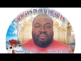 Funeral service for the late George Maitland in