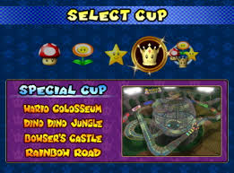 Apr 02, 2010 · unlock the special cup in mario kart wii which has rainbow road, bowser's castle, dry dry ruins, and moonview highway. Mario Kart Double Dash Unlockables