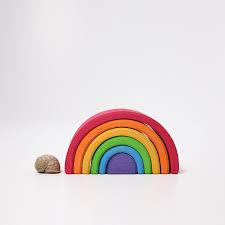 Wie lieblich ist alles reden und alle lüge der töne! Regenbogen 6 Teilig Grimm S Wooden Toys