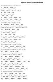 This balancing chemical equations worksheet has ten unbalanced equations to practice your home » science notes posts » chemistry. Balancing Chemical Equations Worksheet By Soltis S Science Shop
