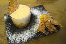 Recette Verrines De Pommes Au Caramel Beurre Sale Mousse De Mascarpone Et Petite Nougatine Aux Graines De Sesame 750g Rezept