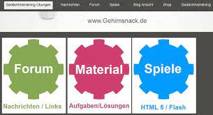 Wenn sie unsere erfolgsreihe gehirnjogging noch nicht kennen, können sie sich auf unserer website eine idee der übungen machen, die wir anbieten. Die 11 Besten Seiten Fur Gehirnjogging