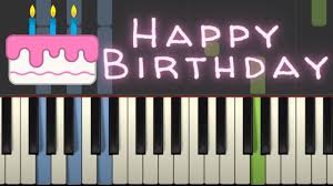 Happy Birthday To You Piano Tutorial With Chords Free Sheet Music Youtube