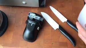 Part 1.how to sharpen any clipper blade professionally!! Ds 38 Kyocera Ceramic Knife Sharpener Youtube