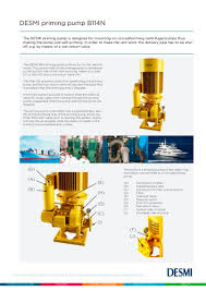 DESMI Priming Pump B114 - Desmi - PDF Catalogs ...
