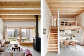 Prefab Cottage Designed As A Cost Conscious Summer Retreat Curbedclockmenumore Arrow The Architect Aimed Prefab Cottages Prefabricated Houses Prefab Homes