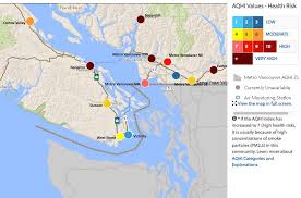 Mid Vancouver Island Air Quality Risk Very High Parksville Qualicum Beach News