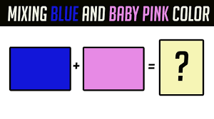 Speaking of colors named after plants, pink is a shade created by mixing red and white. Mixing Blue And Baby Pink Color What Color Do You Get When You Mix Blue And Baby Pink Youtube