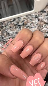 Pin By Eleftheria On Nails Pink Nails Fake Nails Plain Acrylic Nails