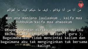 We did not find results for: Lirik Lagu Man Ana Gus Azmi