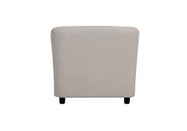 Paris Single Seater Grey Colour Sofa Without Cushions Spns Furniture