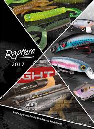 Rapture Lures 2017 Eng Fishing Catalogue By Rapture Lures