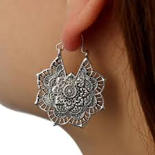 Maybe you would like to learn more about one of these? Buy Mt Gypsy Indian Tribal Ethnic Hoop Dangle Antique Silver Mandala Earrings Boho At Affordable Prices Free Shipping Real Reviews With Photos Joom