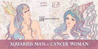 Only a cancer man can find the right words and manner to calm a cancer woman. Aquarius Man And Cancer Woman Famous Couples And Compatibility Zodiac Couples