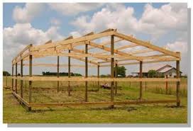 Pole barn builders have historically requested trusses every 4'. Pin By Robyn Leveton On Sheds Pole Barn Plans Building A Pole Barn Pole Barn