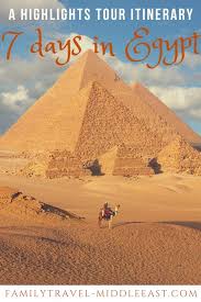 The Perfect 7 Day Egypt Itinerary For Families Family Travel In The Middle East In 2020 Egypt Travel Cool Places To Visit Travel