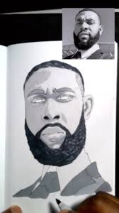 @cromanyc Cool Grey portrait practice., Markers used: C1-C9, ., ., ., ., .,  ., ., #art #traditionalart #portrait #photography #photo #today #selfie  #newyear #ink #explore #explorepage #mfdoom ...