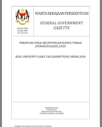 Cukai keuntungan harta tanah (ckht) adalah sejenis cukai keuntungan modal yang pemilik hartanah dan syarikat kena bayar atas penjualan hartanah mereka. Perintah Cukai Hasnal Partners Advocates Solicitors Facebook