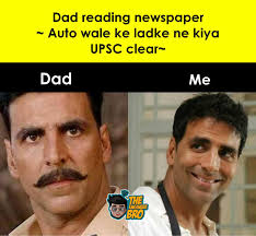 autowale ke ladke ne kiya upsc clear memes dad n me funny memes