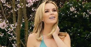 She eats a strictly vegetarian diet. Age Defying Amanda Holden Stuns In Teal Green Swimsuit In Her Garden Hot Tub News Chant Uk