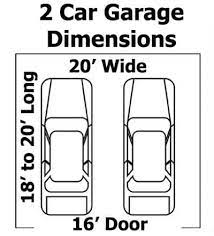 Parking space dimensions per car. Standard Garage Dimensions 1 2 3 4 Car Garage Sizes Designing Idea
