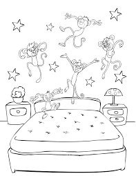 Monkey coloring pages tree coloring page preschool printables preschool activities sunflower life cycle monster songs life cycle craft five little monkeys finger plays. Pin By Emma Romera On Music Nursery Rhymes Monkey Coloring Pages Five Little Monkeys 5 Little Monkeys