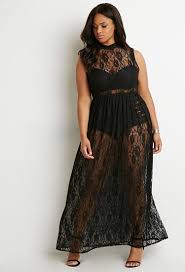 sheer lace maxi dress forever 21 plus 2000154474 in 2019