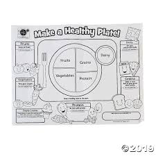 Color Your Own All About Myplate Posters My Plate Healthy Food Activities For Preschool Healthy Plate