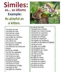 Forum Learn English Fluent Landas As Idioms Fluent Land Similes List Learn English Simile