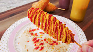 We may earn a commission through links on our site. Korean Street Cheese Corn Dogs Recipe Video Seonkyoung Longest