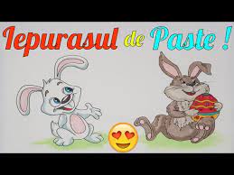 Desene animate si filme cu iepurasul de paste iepurasul de pasti este un personaj fictiv si un simbol al pastelui, reprezentat de un iepure care aduce oua de pasti. Iepuras Si Ou De Paste Desenez Si Colorez Primavara Pastele 2019 Youtube
