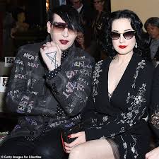 Brian hugh warner / marilyn manson. Marilyn Manson And Ex Wife Dita Von Teese Are Reunited Marilyn Manson Dita Von Teese Dita Von