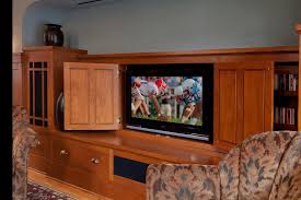 Dalton entertainment center industrial craftsman. Craftsman Wood Entertainment Center Hgtv