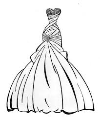 Wedding Dress Coloring Pages For Girls In 2020 Coloring Pages For Girls Disney Princess Coloring Pages Princess Coloring Pages