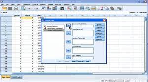 Two Way Anova Spss Part 1 Anova Program Evaluation Spss Statistics