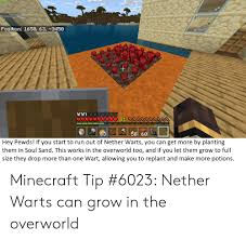 The biggest challenge to building a nether wart farm is just finding it first. Fosition 1650 63 3450 31 99 58 60 63 Hey Pewds If You Start To Run Out Of Nether Warts You Can Get More By Planting Them In Soul Sand This Works