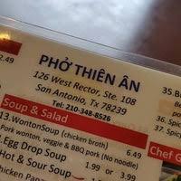 The meatloaf stood out, really good compared to anh hong or golden deli. Menu Pho Thien An Vietnamese Restaurant