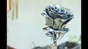 A team member will be out right away with your goods. Making A Steel Rose Youtube